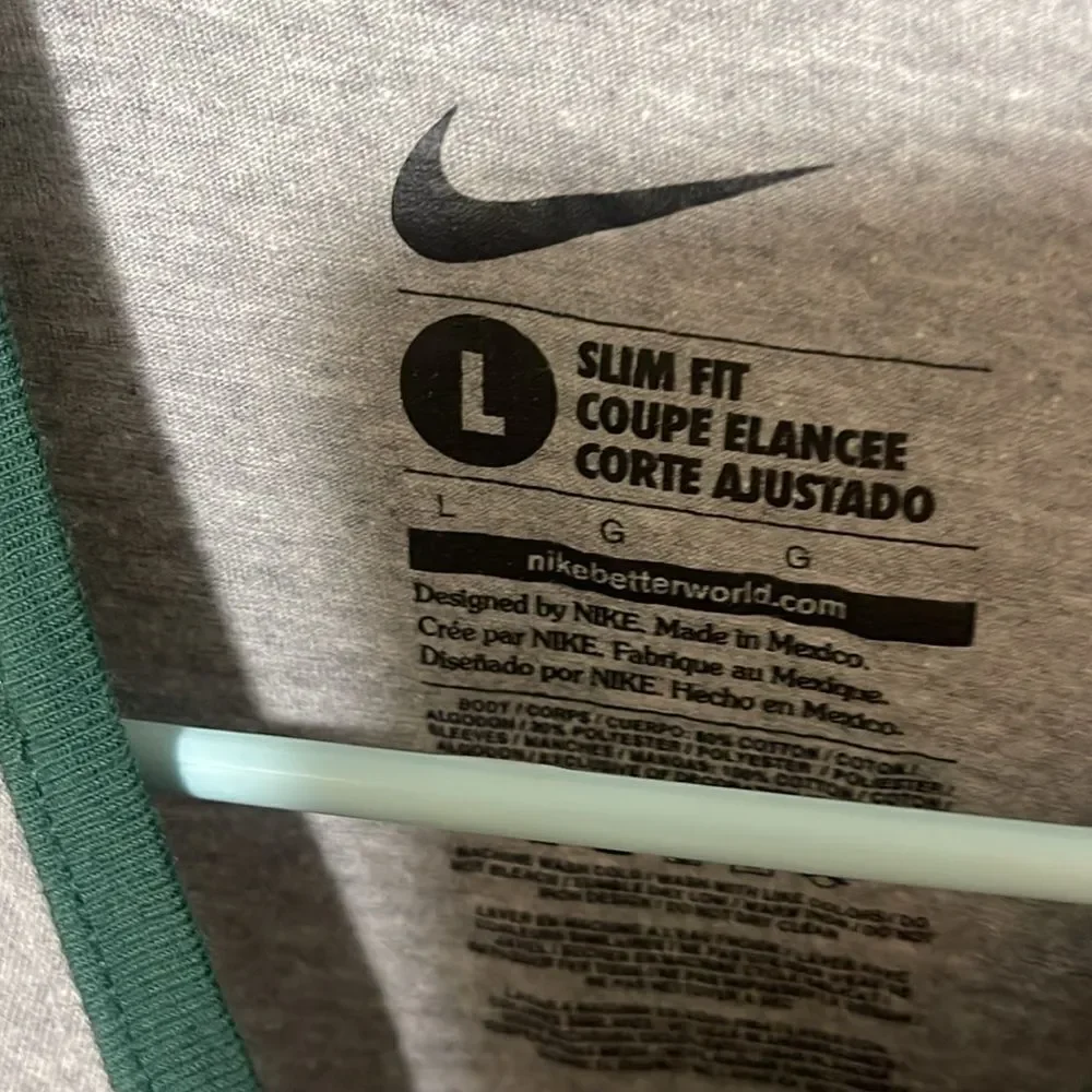 Nike slim fit Spartans just do it large shirt
